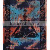 Tapestry Indian Throw Cotton Bedspread Twin Bedspread Manufacturer Home Furnishing Wall Decor Yoga Meditation Mantra INDIA thumbnail-3