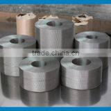 260/40mesh stainless steel mesh filter belt for plastic extruder