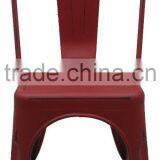 Commercial Furniture Restaurant Vintage Metal Dining Chair thumbnail-3