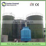500 Ton GLS Silo Poultry Silo Make of Glass Lined to Steel Bolted Tanks for Chicken Farm thumbnail-1