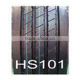 HIGH- GRADE ROAD TRUCK TIRE 11R22.5 HS 101 FOR SALE thumbnail-6