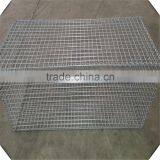 High Quality Galvanized 100mm 75mm Mesh Size Welded Gabion Mesh for Sale