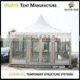 Glass Wedding Tents With Pagoda and Glass Walls and Wedding Decoration for Sale thumbnail-3