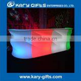 2017 Modern PE Plastic Bar Table Set High Bar Cocktail Table White Plastic LED Furniture Led Bar Table thumbnail-4