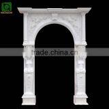 White Marble Arch Door Surround thumbnail-1