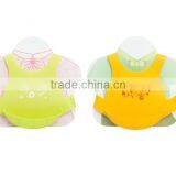 Hight Quality Custom Design Fashionable Silicone Baby Bib thumbnail-1