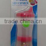 Baby Sip Snack Sippie Cup Detachable Food Snack Container Keeper BPA Free 9 Oz thumbnail-3