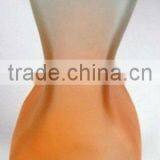 Transparent Red and Blue Decorative Glass Vase thumbnail-1