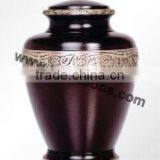 Metal Fancy Urns | 600 Cubic Inch Urn | Budget Urns | Burial Urns for Sale thumbnail-4