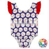 Boutique Open Back Children Custom Jumpsuit Plain White Baby Rompers Girls Set thumbnail-6