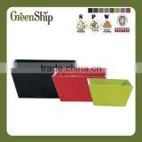 Decorative Large Rectangular and Square Indoor Colorful Painting Planter Box thumbnail-4