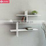 Home Wall Decoration New Design Wall Shelving Rack 3 Tier Wooden Floating Shelf Wholesale thumbnail-2