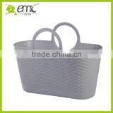 Emc Plastic Storage Basket With Handles thumbnail-5