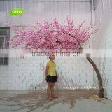 GNW BLS1507016 New Decotative White and Pink Artificial Peach Blossom Tree for Outdoor thumbnail-3