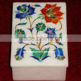 Marble Stone Inlay Gift Box Marble Inlay Boxes