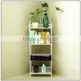 Professional Factory Supply 4 Tier Metal Bahroom Shelf for Sale thumbnail-1