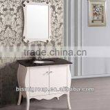 European Hot Sale Mirrored Solid Wood Bathroom Furniture/Beautiful High Quality Bathroom Cabinet -BG2000004 thumbnail-1