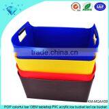 POP Colorful Bar OEM Tabletop PVC Acrylic Ice Bucket Led Ice Bucket thumbnail-1