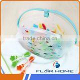 Hot Selling Household Plastic Basket With Clothes Peg Clips thumbnail-1