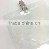 4" * 8" ID Badge Holder With Metal Clip, Name Tag Holder, ID Card Holder With Clip thumbnail-3