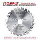 120mm 2.8mm to 3.6mm 20mm hole 12t and 12th scoring saw blade