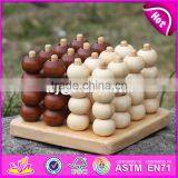2017 New Design Educational Beads Wooden Toddler Stacking Toys W13D115 thumbnail-1