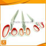 Professional Stainless Steel Blade PP+TPR Handle Household Scissors Set thumbnail-1