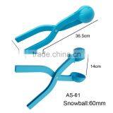 2016 Smiley Snow Slinger Snowball Machine Maker,plastic Snowball Thrower Winter Toys Christamas Snowball Maker With Smiley Happy thumbnail-6