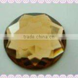 Round Shaped Flat Crystal Mirror Beads for Wall Decoration thumbnail-1