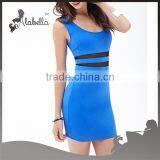 Mesh Panel Bodycon Dress of 2015 Hot Selling Fashion Dress for Women thumbnail-4