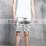 Full Sublimation Hawaii Flower Print Boards Shorts for Man thumbnail-4