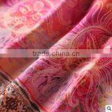 F20045A Europe Style Women Silk Dress Printed Pattern One Piece Dress thumbnail-5