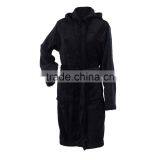 100% Cotton Terry Hooded Bathrobe for Women thumbnail-4