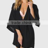 Matte Satin Kimono for Woman E17032 thumbnail-1