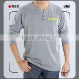 Long Sleeve Emboridery Mens Organic Tshirts 201316 thumbnail-1