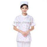 Custom Simple Plain Short Sleeve Nursing Uniform Wholesale ,nurse Hospital Uniform for Women thumbnail-1