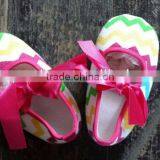 Baby Girls Chiffon/chevron Dress Bodysuit Dress Baby Cotton Romper With Hot Pink Tutu Swing Top Swing Outfit Adorable Girl thumbnail-4