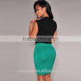 Women Draped Asymmetric High Waist Party Clubwear Pleated Bodycon Mini Skirt thumbnail-6