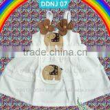 Thai Girls Cotton Children's Clothing Dress Outfit Elephant Design thumbnail-1