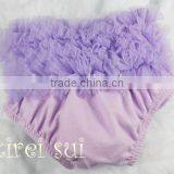 Lavender Baby Ruffles Chiffon Bloomers Panties T4A thumbnail-1