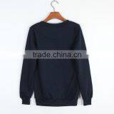 Pullover Cotton Fleece o Neck Sweatshirt Oem Factory thumbnail-2
