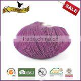 Beautiful Rainbow Color Soft Feeling Wool/nylon Blend Yarn for Knitting thumbnail-1