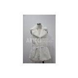 Faux Fur Vest, Fake Fur Vest, Artificial Fur Vest AR-4428 thumbnail-1