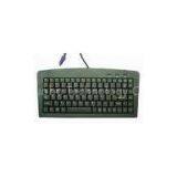 Rubberized Surface Wired Waterproof and Washable Industrial Mini Keyboard