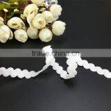 1 cm Lace Waves Stretch Elastic Hook Sideband Bra Underwear Aglet thumbnail-4