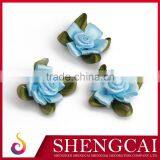 Satin Ribbon Flower Trimming Bow thumbnail-1