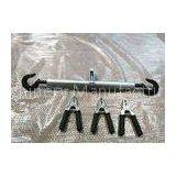Double Hook Wire Tightening Tool / Steel Wire Rope Turnbuckle