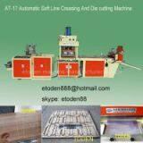 Roll Pvc Pet Plastic Material Crease and Die Cut Machinje thumbnail-2