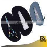 Hair Cutting scissors Kit Made of Synthetic Leather