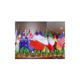Desk Table Flags Drapeau de Table International thumbnail-1